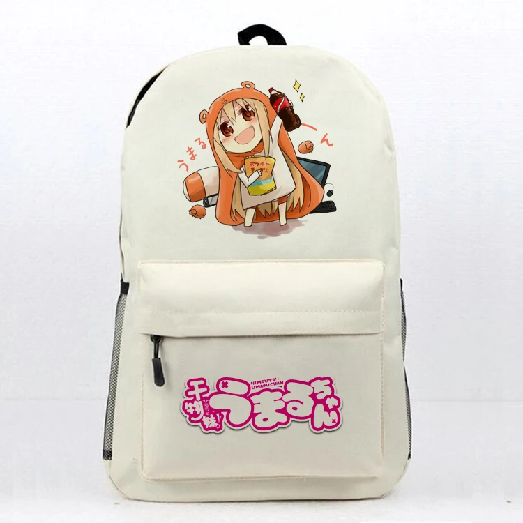 Аниме Himouto! Рюкзак для путешествий Umaru-Chan, повседневный рюкзак, мультипликационный персонаж дома Умару, повседневный рюкзак с принтом, школьная сумка для подростков и студентов - Цвет: 2