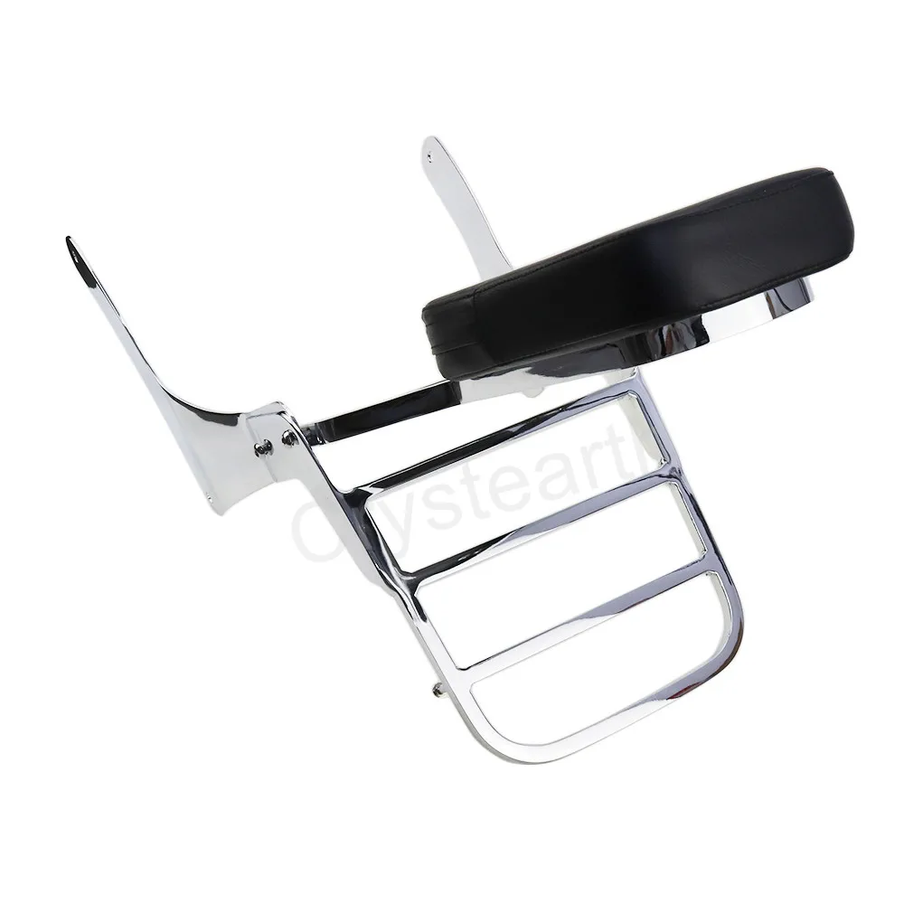 Motorcycle Passenger Rear Backrest Sissy Bar Saddle bag Cargo Luggage Rack For Kawasaki Vulcan VN900 2006-2018 2017 2016 2015 |