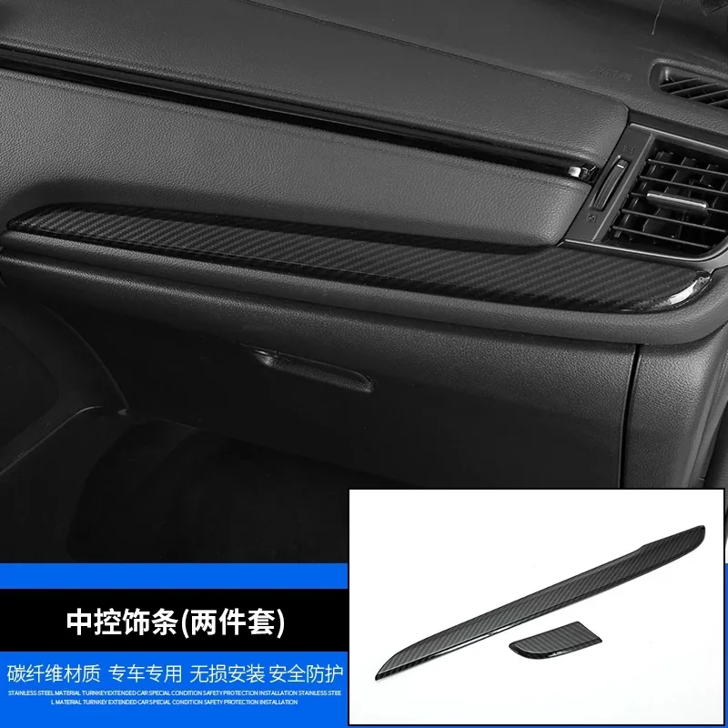 Роскошный хромированный АБС пластик из углеродного волокна для Honda CR V 2017 2018