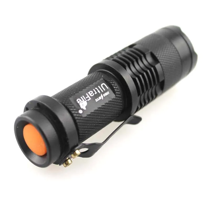 Светодиодный фонарик с 3 режимами масштабирования SK68 1xCREE 1300 люмен 1x AA