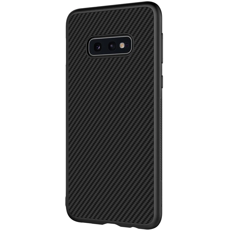 Чехол для samsung Galaxy S10e NILLKIN клетчатый чехол из синтетического волокна для телефона бампер чехол для samsung Galaxy S10e с розничной упаковкой