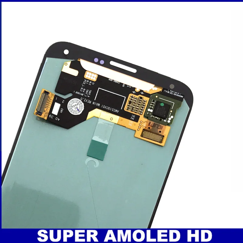 AMOLED lcd сенсорный дигитайзер экран для samsung Galaxy S5 i9600 G900 Мобильный телефон lcd s полная сборка Замена-белый и черный