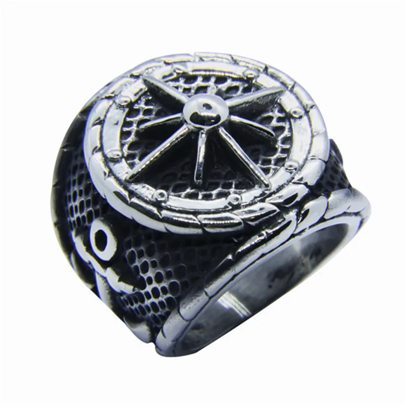 1 шт. огромное якорное кольцо из нержавеющей стали 316L Размер 7 14|Кольца| |