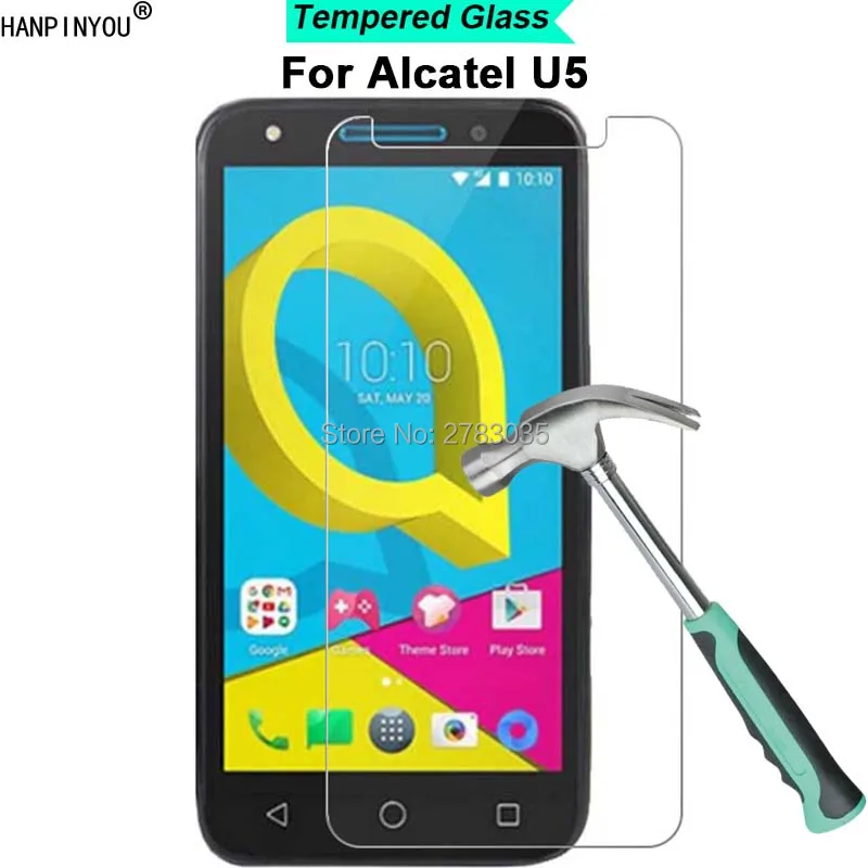 

Для Alcatel U5 U 5 5,0 "новая твердость 9H 2.5D ультра-тонкая закаленная Защитная стеклянная пленка для экрана Защита