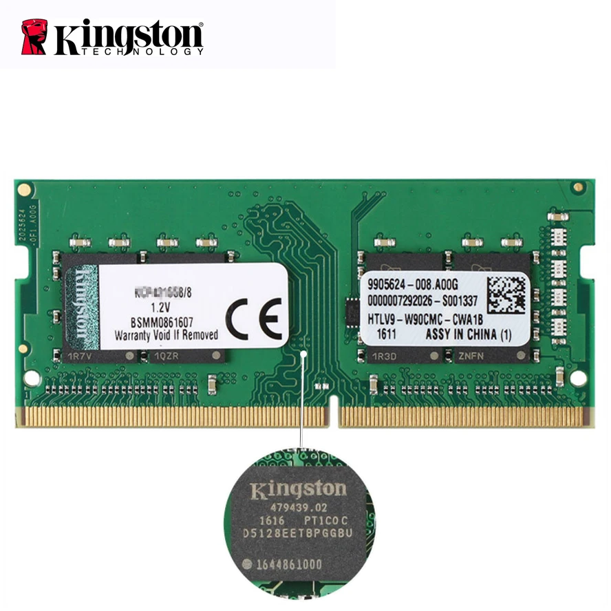 Kingston ddr 4 8gb 16gb ValueRAM ddr4 dimm 2400MHz KVR24S RAM для ноутбука игровая Память Notebook SODIMM ram gb 8gb|ram for