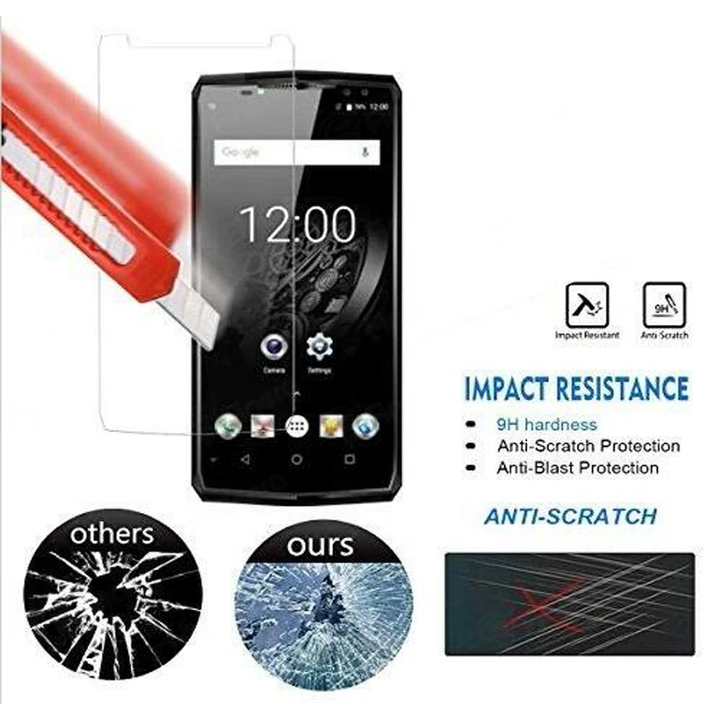 Tempered Glass For Oukitel C12 Pro/K10 9H Protective Film Screen Protector cover phone | Мобильные телефоны и аксессуары