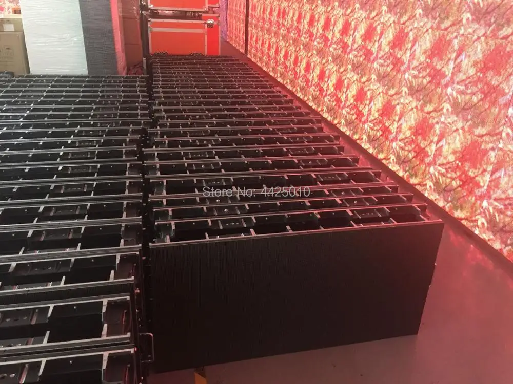 P3.91 indoor 500x1000 мм светодиодный дисплей novastar/карта управления linsn этап ТВ экран панели видеостена светодиодных p2 p5