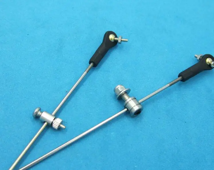 4 шт. пластиковый стержень M2 + 2 мм сервопривод для руля из нержавеющей стали