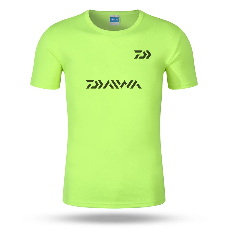 DAIWA одежда S ~ 3XL Мужская быстросохнущая для рыбалки футболка ультратонкая с