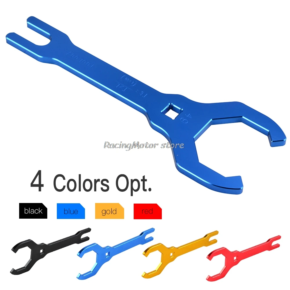 

49mm Front Fork Caps Cover Wrench spanner FOR KX450F 2006-2014 RMZ250 2016 EC250 EC300 XC250 XC300 ENDURO GP250 GP300 2018 2019