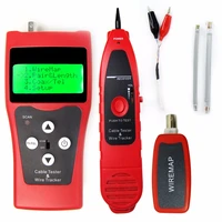 digital lan network cable tracker tester hunts 5e 6e telephone wire sorting coax cable length multipurpose ethernet tester