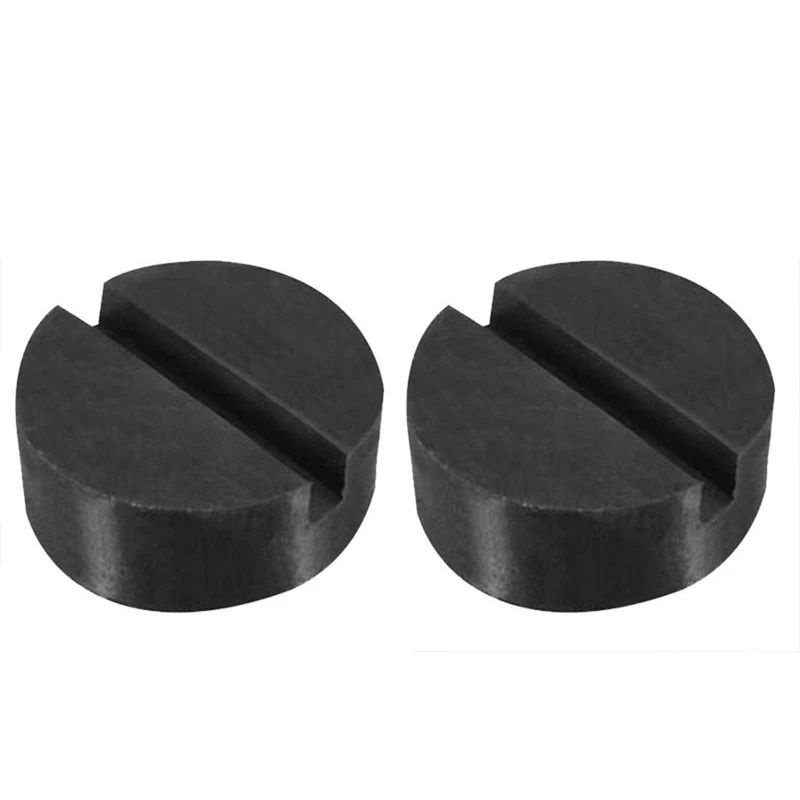 Черный 2 шт Автомобильный Джек колодка резиновая рама рельс стенд домкрат коврик