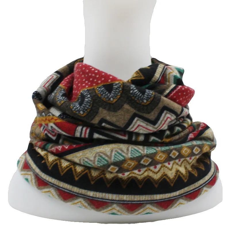 LOVINGSHA Осень Зима Skullies Beanies винтажный дизайн двойного назначения женские шапки для женщин Тонкий Девушка Мода Feminino шарф HT069