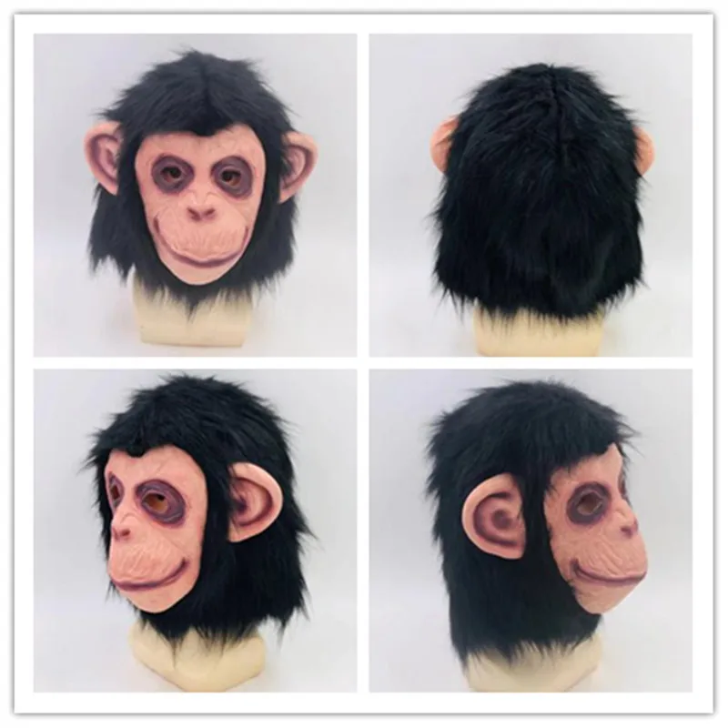 1 шт. Кинг-Конг Горилла с большими ушами маска обезьяны забавные животные