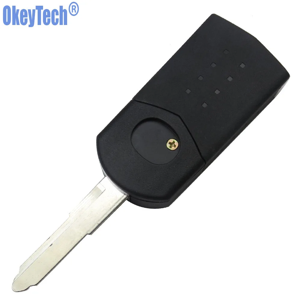 OkeyTech 4 кнопочный складной откидной пульт дистанционного управления чехол для