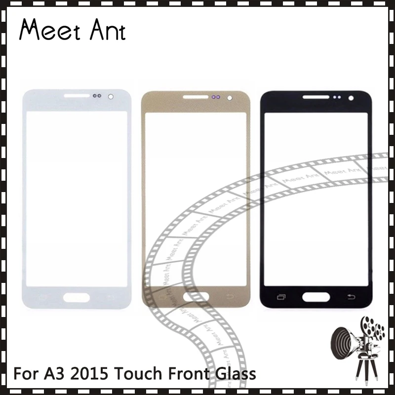 10 шт. для Samsung Galaxy A3 2015 A300 A300H 2016 A310 A310H A310F 2017 A320 A320F передняя внешняя стеклянная