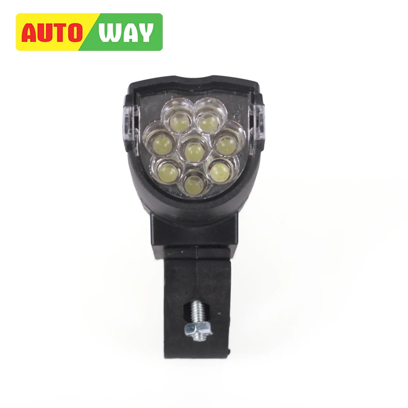 Осенний велосипедный светильник с батареей передний светодиодный фонарь