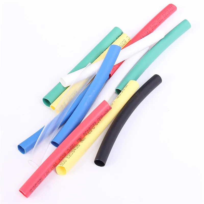 

35Pcs 7 Colors 5mm Heat Shrink Tube 5pcs each Flame Retardant Polyolefins 2:1 Heat Shrinkable Tubing Wrap Sleeve Assorted Kit