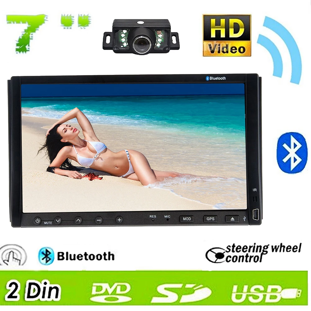 Деталей автомобиля Стерео CD EQ Электроники Видео PC Музыка 7 &quotаксессуар Радио