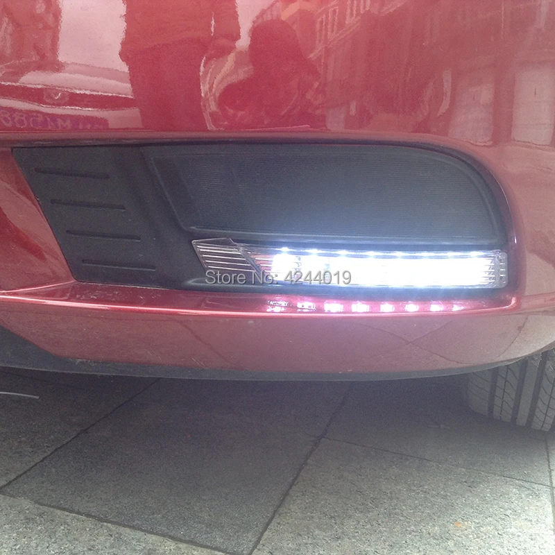 Подходит для 2009-2012 KIA Forte Дневной светильник противотуманный s Противотуманные