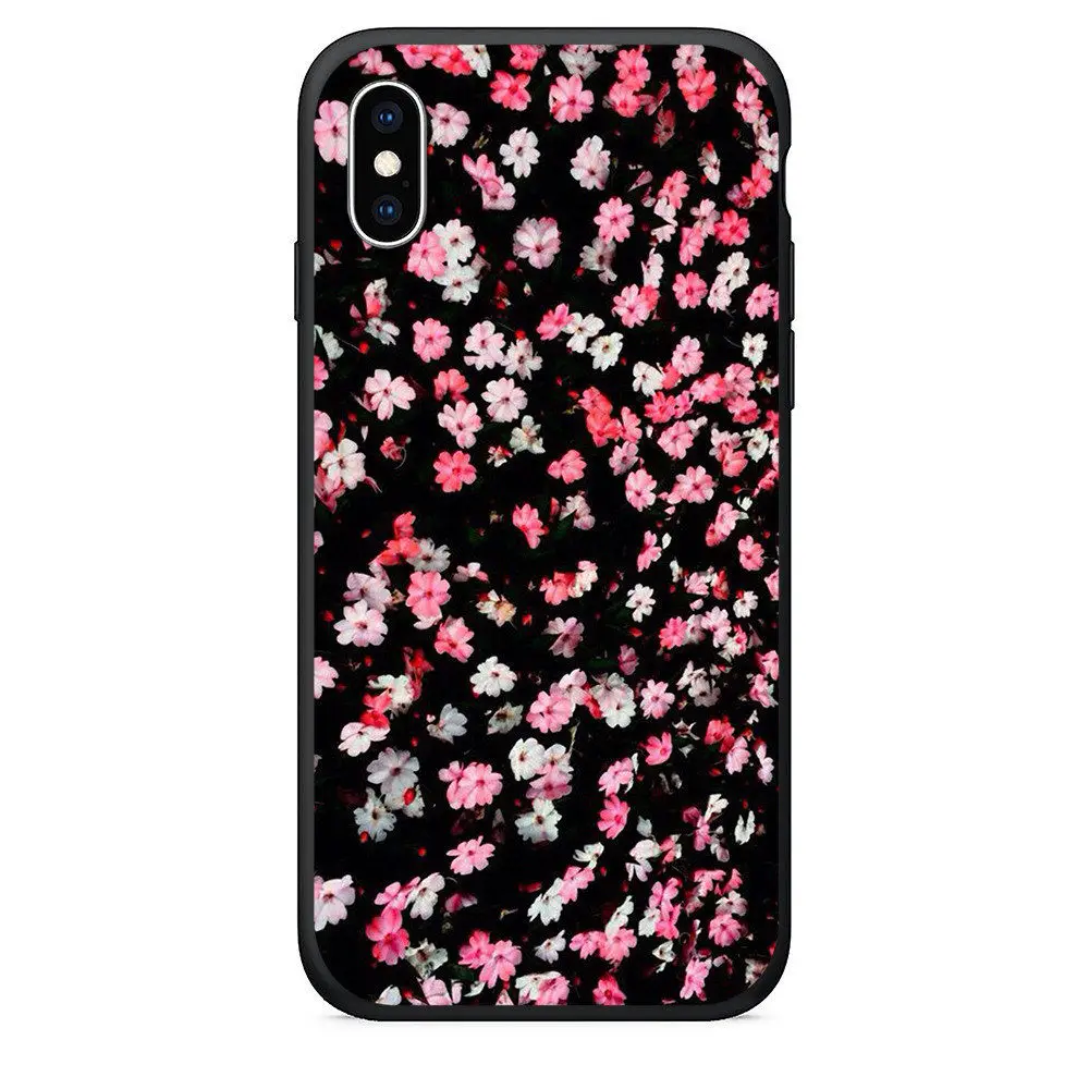 Мягкий ТПУ милый защитный чехол для iphone xs max Flower Lord Ring силиконовый телефона 6s plus se