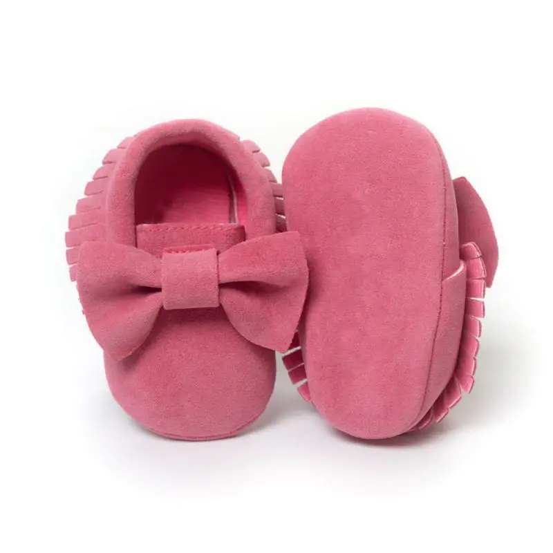 

Baby Girls Shoes First Walkers Newborn Baby Moccasins Soft Boy Girl Fringe Soft Soled Non-slip Footwear Shoes