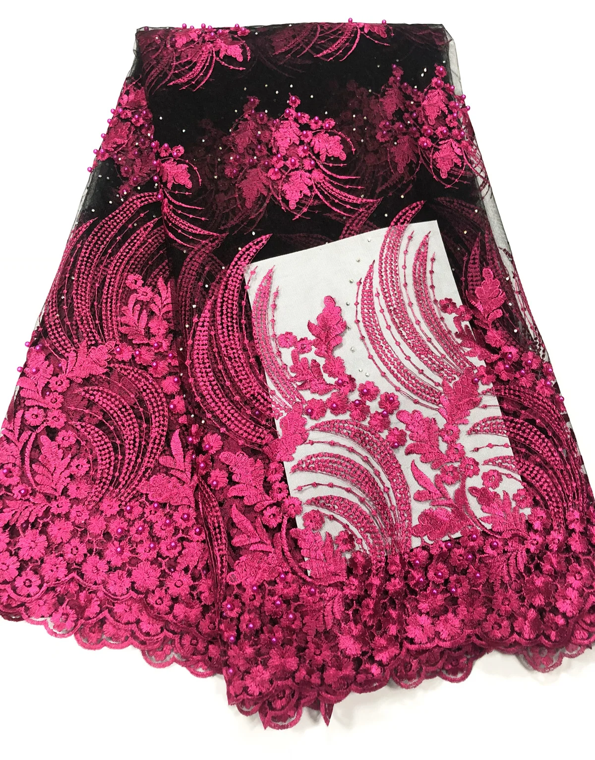 Африканский кружевной ткани 2018 вышитые в нигерийском стиле шнуровка ткань