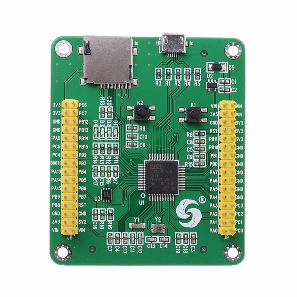 Макетная плата STM32 STM32F405RGT6 STM32F405 макетная с IO сердечником USB интегральные схемы