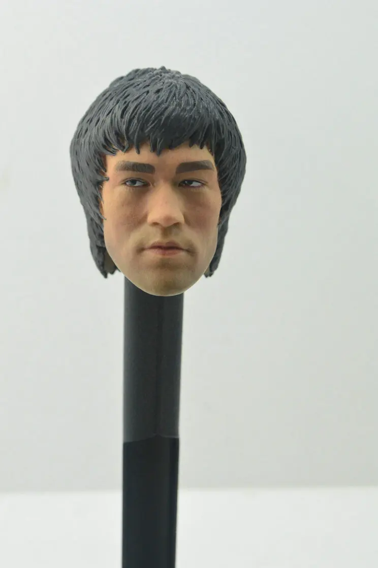 Изготовленный На Заказ Брюс Ли 1/6 голова Лепка для горячих игрушек подвижная Игра смерти энтербэй