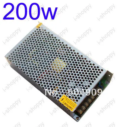 200W 16A Universal Regulated Switching Power Supply /Transformer /Adapter 100~240V AC Input 12V DC Output for CCTV LED Strips |