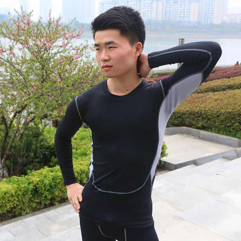 Мужское термобелье 2018 теплое быстросохнущее технология Поверхностная
