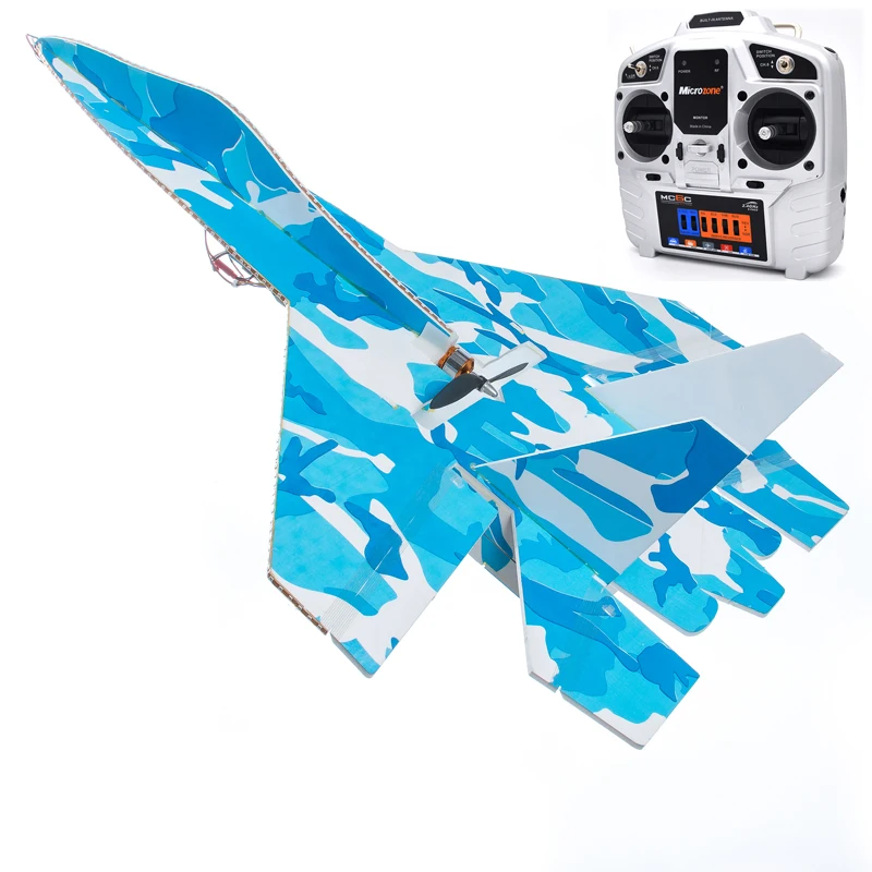 Новый DIY большой RC истребитель Su27 Фланкер самолет мощный бомбардировщик
