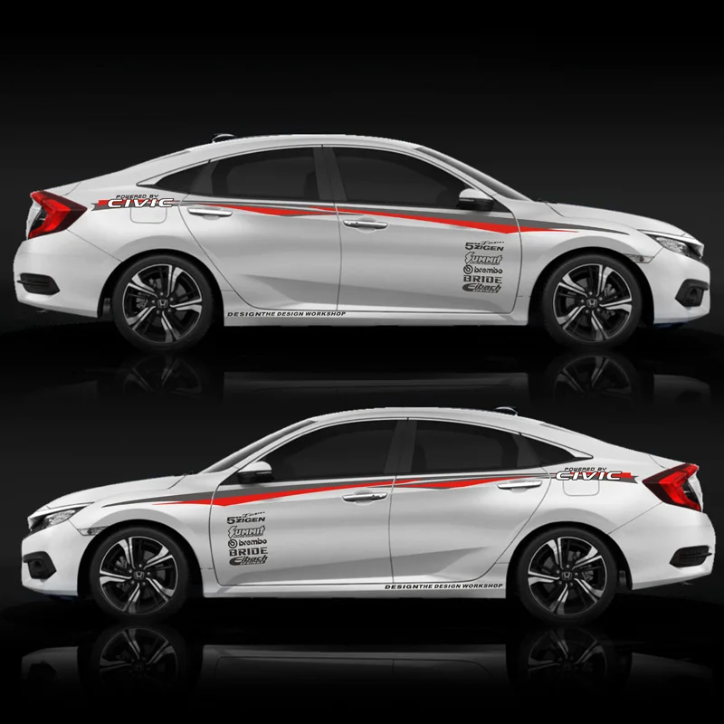 Автостайлинг TAIYAO Спортивная Автомобильная наклейка для Honda CIVIC автомобильные
