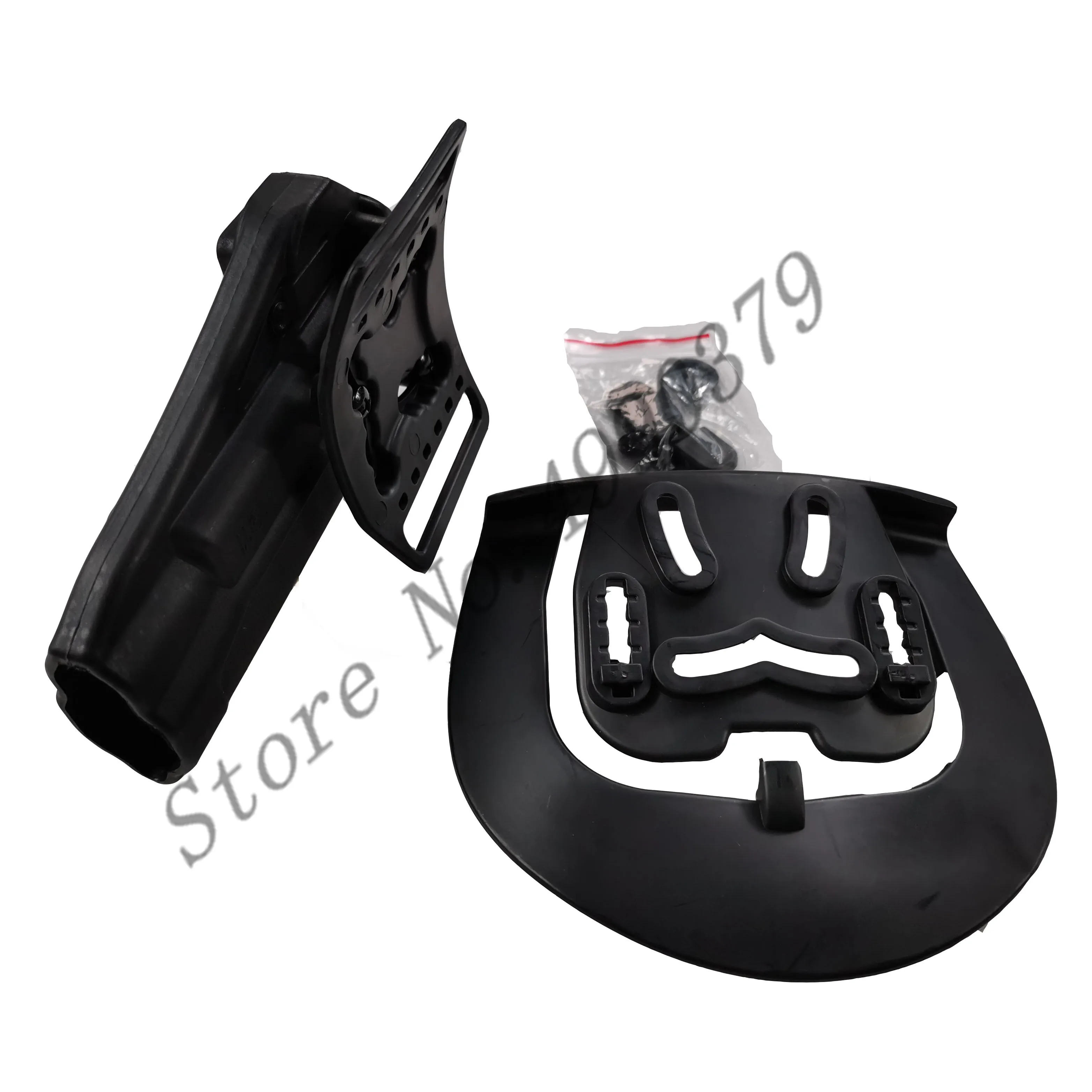 

CQC Military Tactical Airsoft Hunting Gun Holster Left Hand Belt Holster w/ Paddle fits Colt 1911