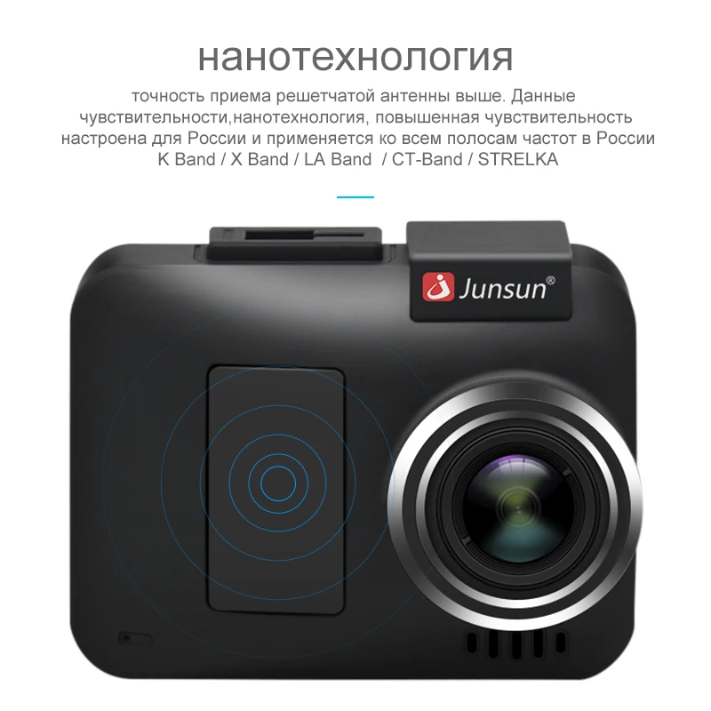 Junsun L8 Mstar Видеорегистраторы для автомобилей Камера антирадар gps 3 в 1 D емкостный с