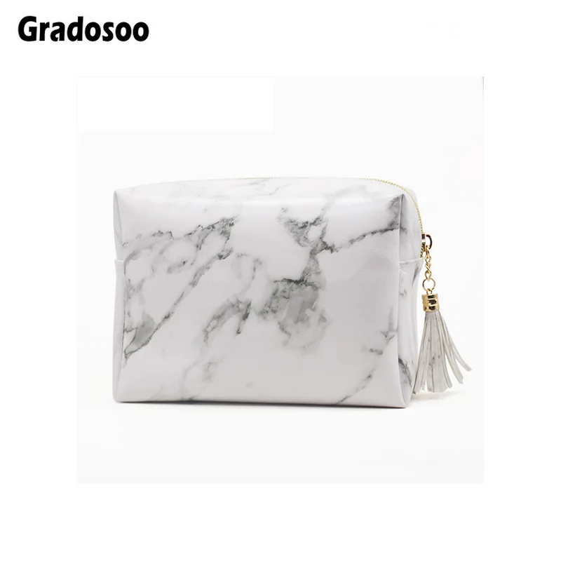 Gradosoo многофункциональная женская косметичка Модный маленький чехол для макияжа