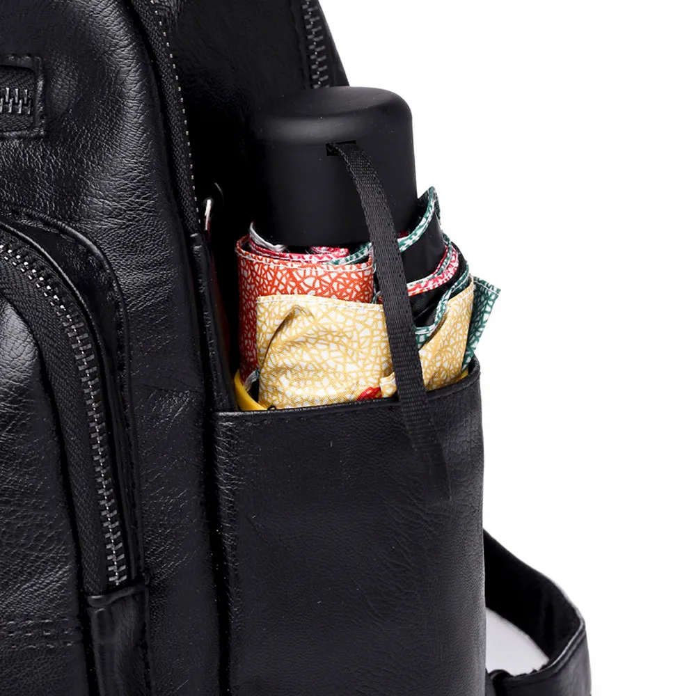 Винтажная школьная сумка из искусственной кожи на молнии с лоскутным узором для