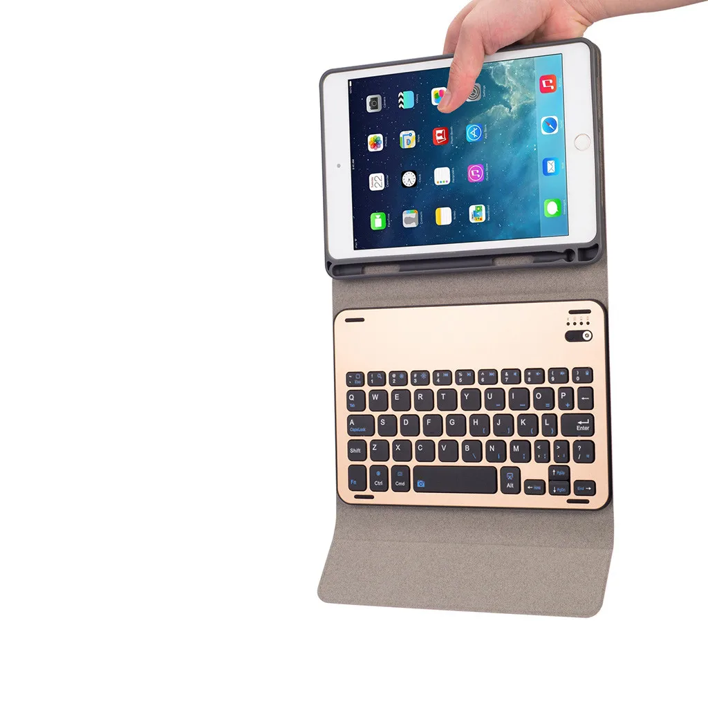 VOBERRY клавиатура для Mini 5/4 Беспроводная клавиатура Bluetooth Съемная клавиатура для Ipad Air 1/2 Ipad чехол с держателем карандаша#2
