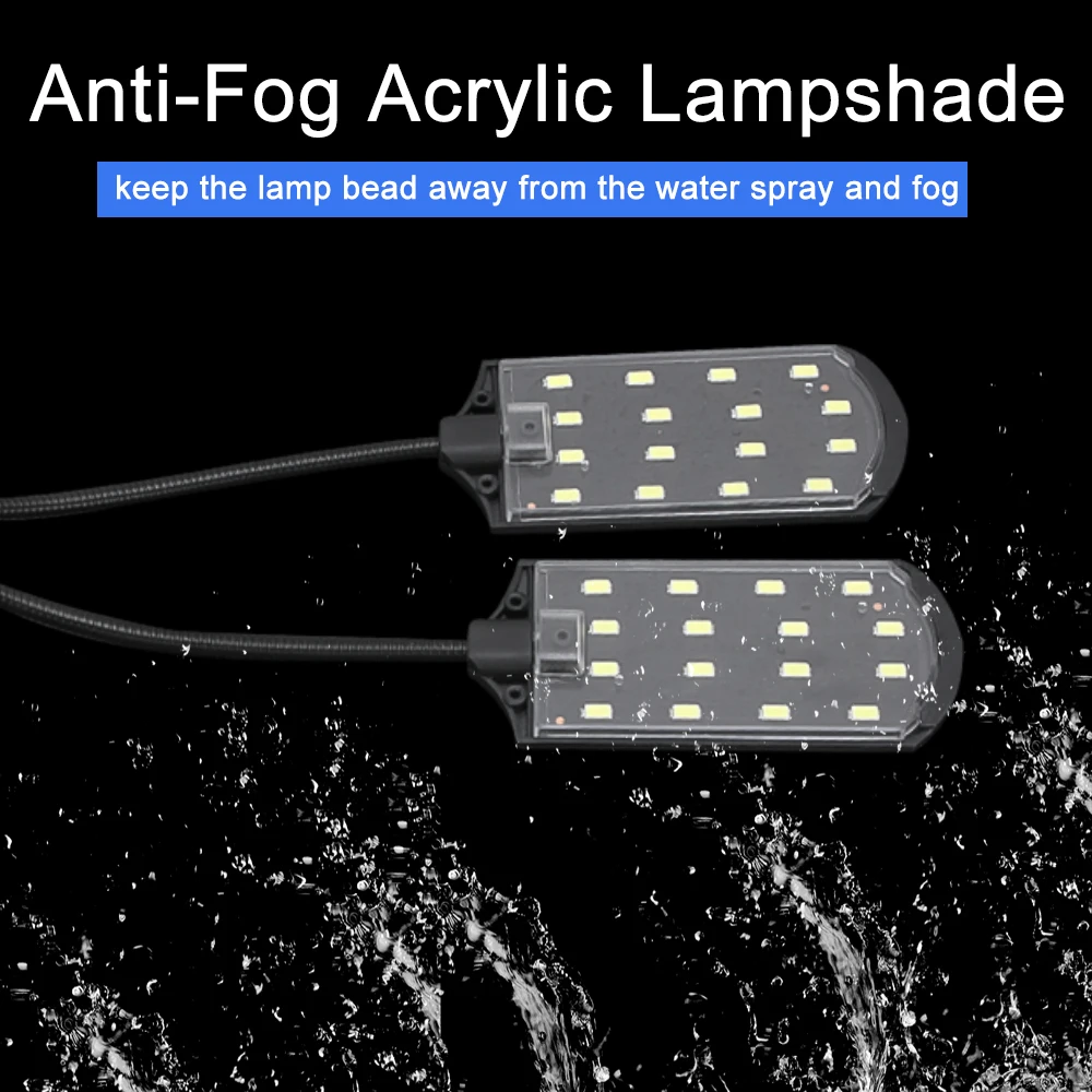 Senzeal Aquarium Light Super bright Aquarium Led Lighting M3/X3/X5/X7/X9 Clip-on Slim Fish LED Lamp 220V/110V Fish Tank LED Lamp