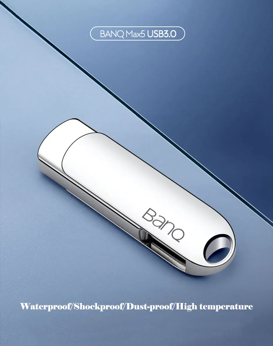 Banq Max5 USB флэш-накопитель 512 г металлическая Флэшка высокоскоростная USB3.0 Memory Stick 128 г флеш-накопитель в режиме реального Ёмкость 256G USB флэш-диск U