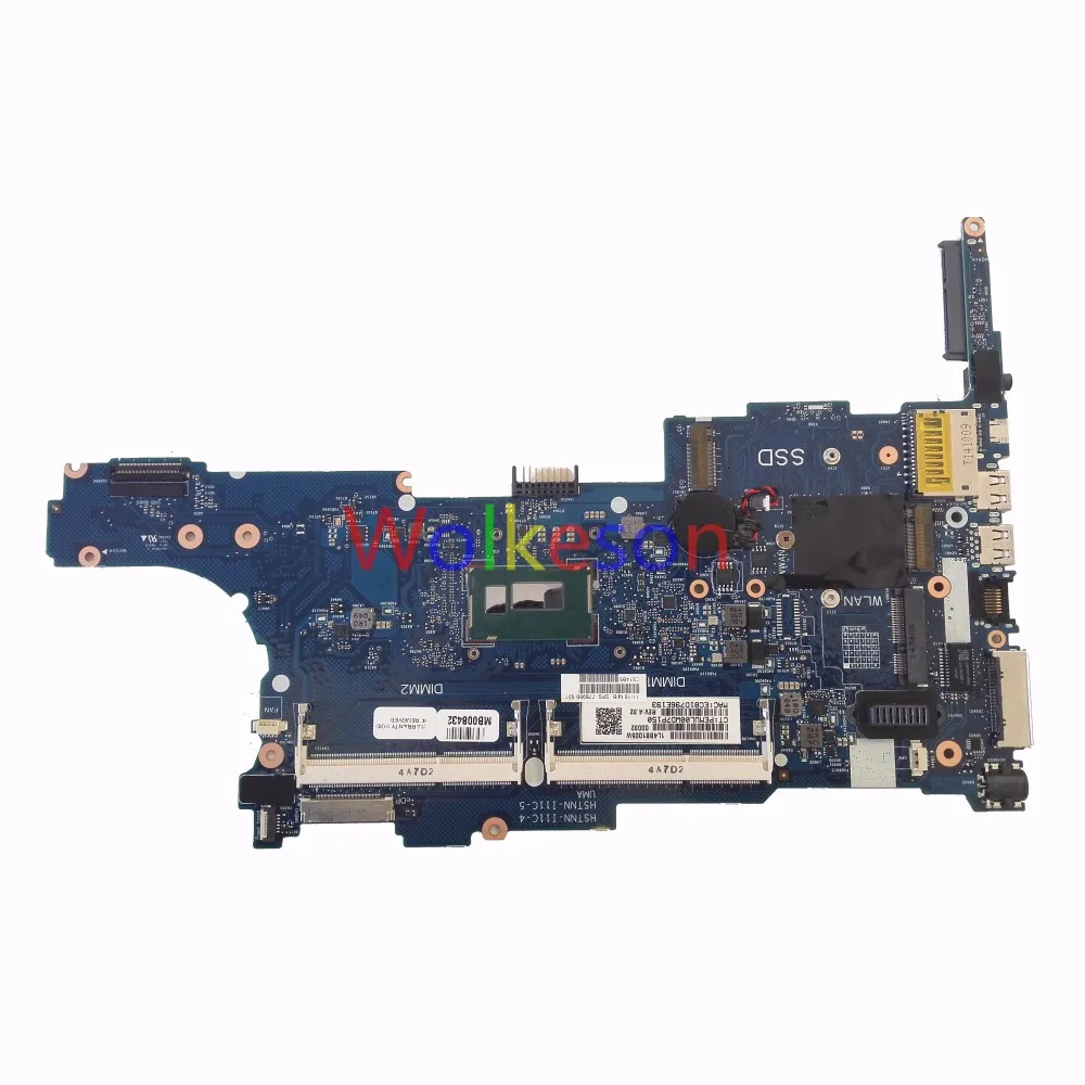 SHELI для hp EliteBook 840 G1 850 Материнская плата ноутбука W/I7 4510U Процессор 778966 501 6050A2560201 MB A03