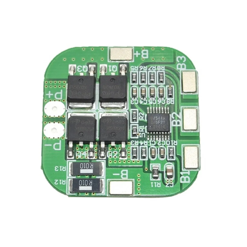 Защитная плата BMS PCM для литий-ионных батарей пиковая мощность 20А 14 8 в/16 в bms