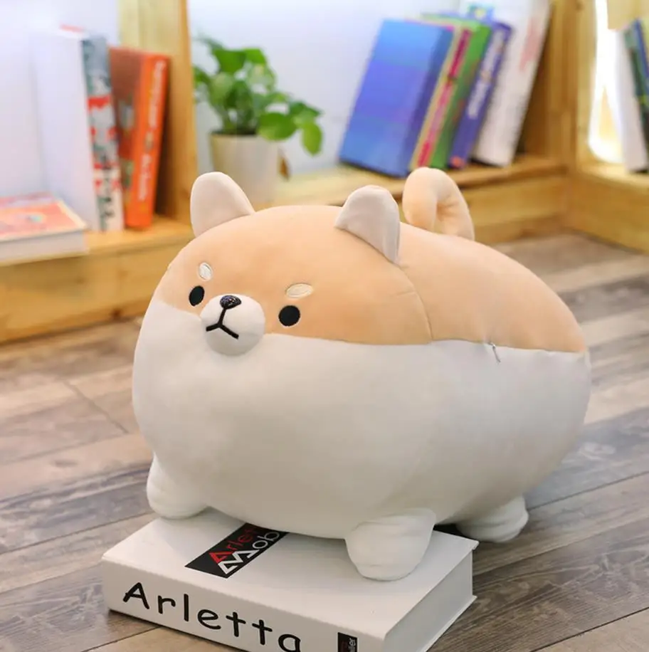 3 1 шт. 50 см Мультфильм Косплей shiba «Лисья Секретная служба»(Inu плюшевая подушка-собачка плюшевая игрушка-животное игрушечная собака маленькие милые собака Сиба-ину Детская плюшевая игрушка подарок на год - Цвет: 3