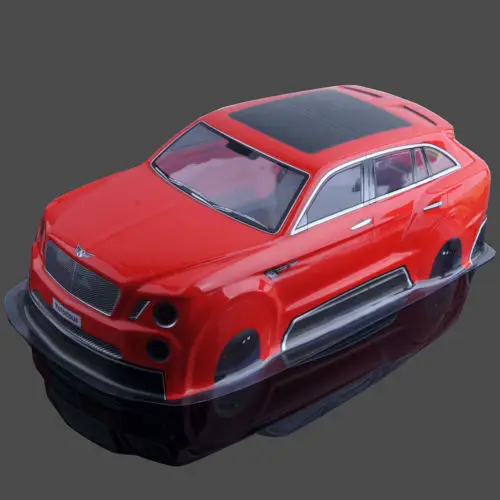RC 1:10 плоский бегущий на дороге Дрифт автомобиль ПВХ 195 мм Bentley оболочка автомобиля