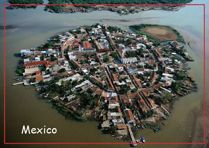 Магниты для запоминания Mexcaltitan штат Наярит мексиканские дорожные магниты 20527