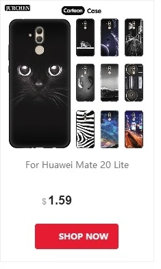 JURCHEN, мягкий силиконовый чехол для huawei mate 20 Pro, чехол с милым рисунком, тонкая задняя крышка для huawei mate 20 Pro 20 X 20X, чехол для телефона