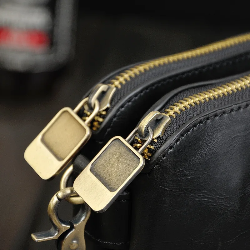 Crazy Horse из натуральной коровьей кожи мужская сумка на плечо винтажная через