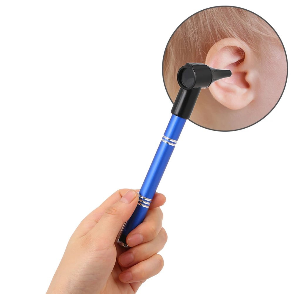 Portable Medical Diagnostic Penlight Otoscope Ear Wax Cleaner Magnifying Lens Care Tool Inspection examination microscop | Красота и