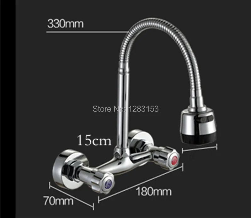 Высокого качества кухонный кран горячей холодной смеситель для мойки