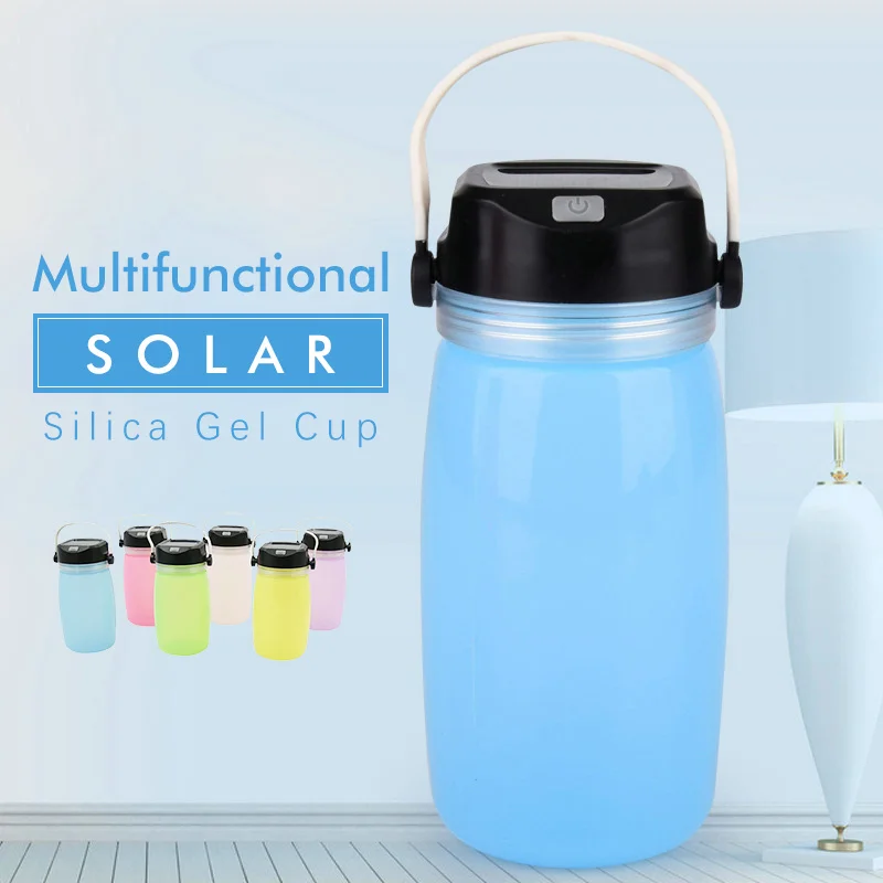 Новинка 2017 года многофункциональный Солнечный лампы Открытый напиток палатка